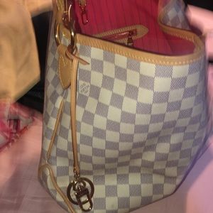 Louis Vuitton delightful pm damier azur